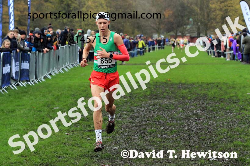 Mens Under-17s, 2022 British Athletics Cross Challenge, Sefton Park, Liverpool.  Photo: David T. Hewitson/Sports for All Pics